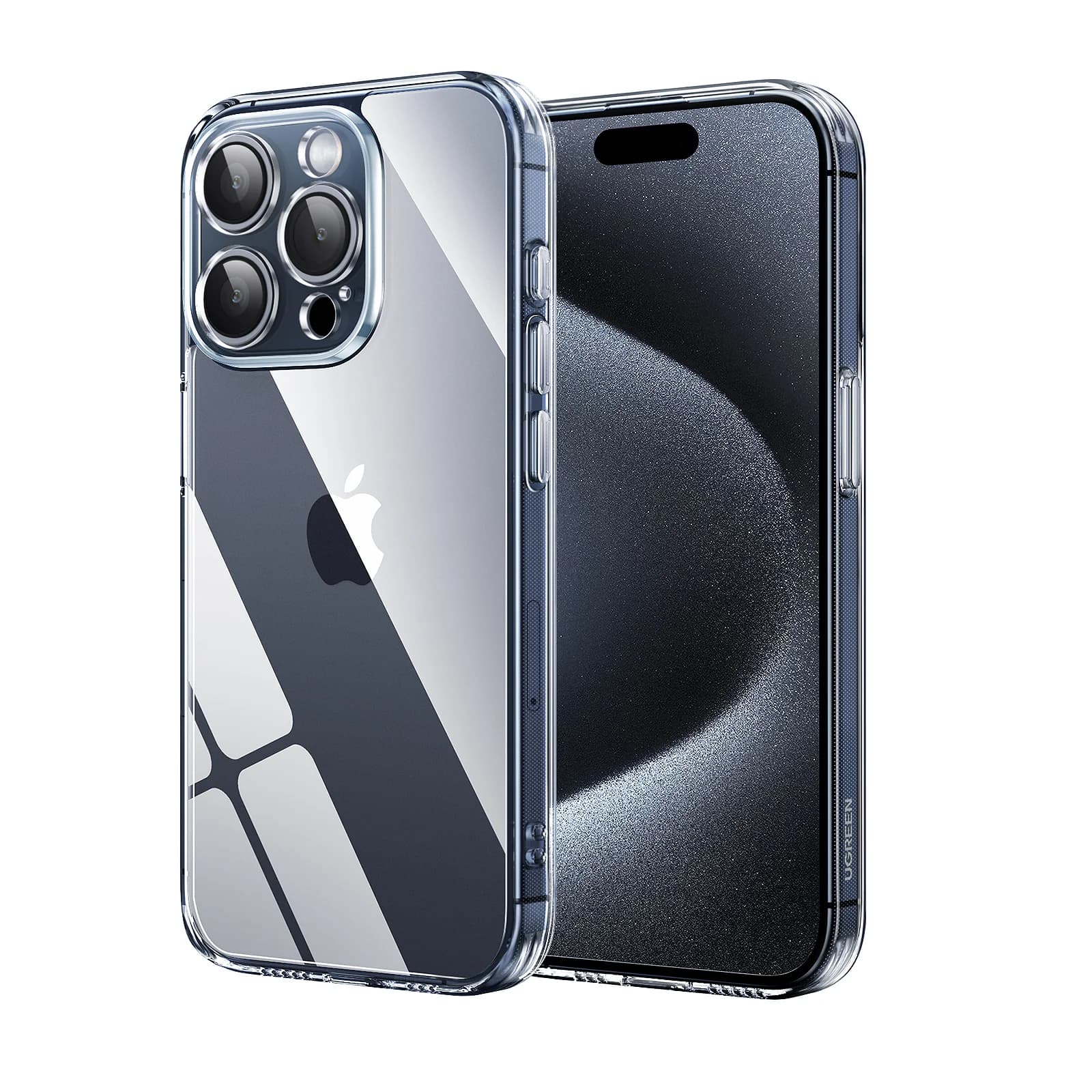 Átlátszó, légzsákos ütésálló tok iPhone-hoz