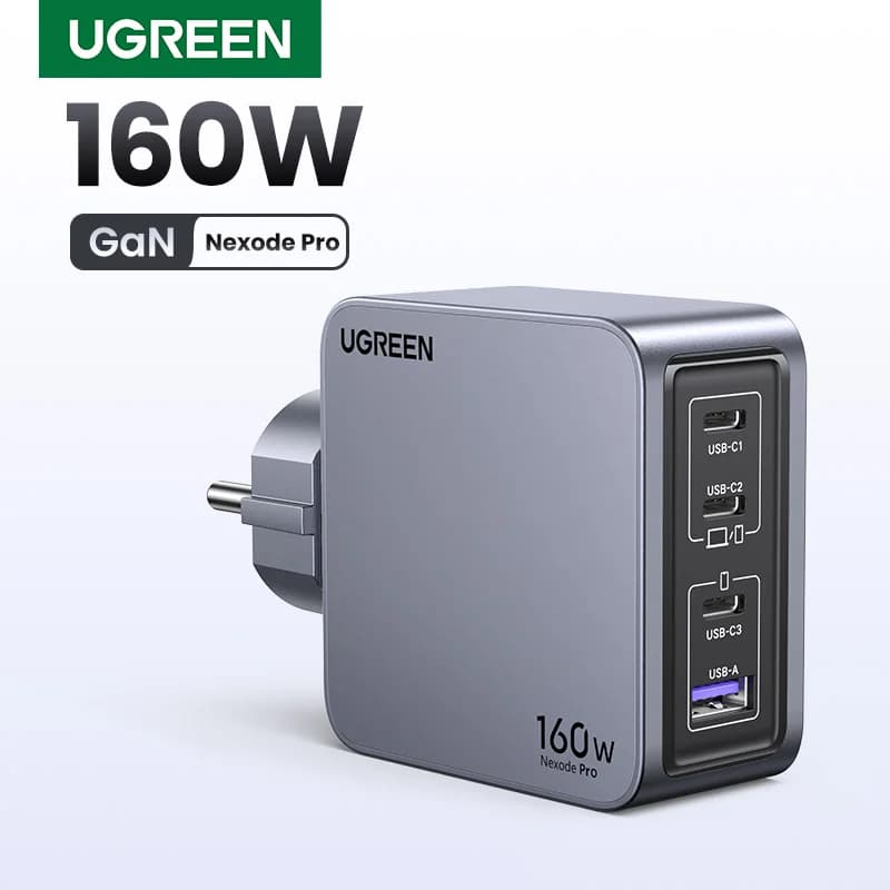 160W GaN USB-C töltő, koreai csatlakozóval