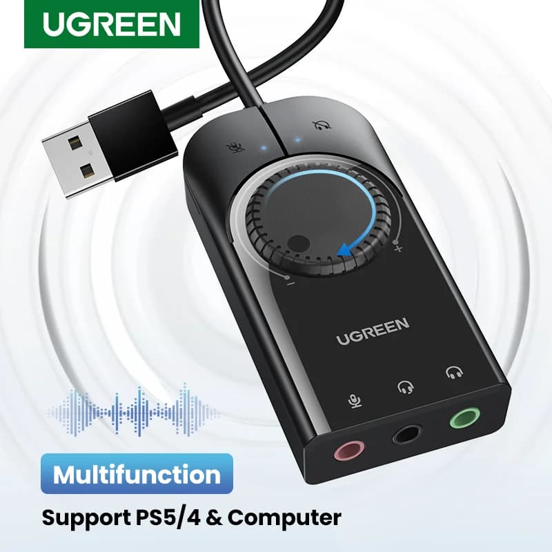 USB külső hangkártya audio interfész