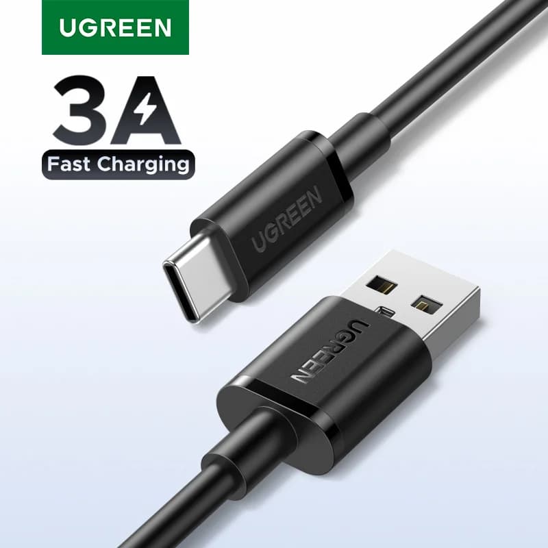 USB-A - USB-C kábel, 3A, 0,25-3m