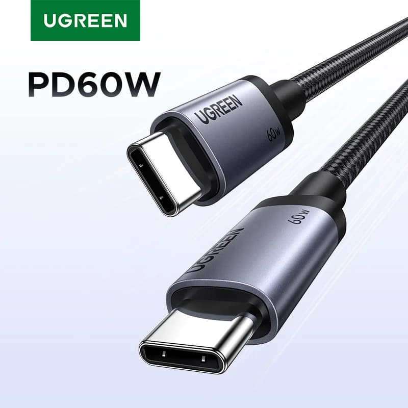 USB-C - USB-C kábel, 60W PD gyorstöltés